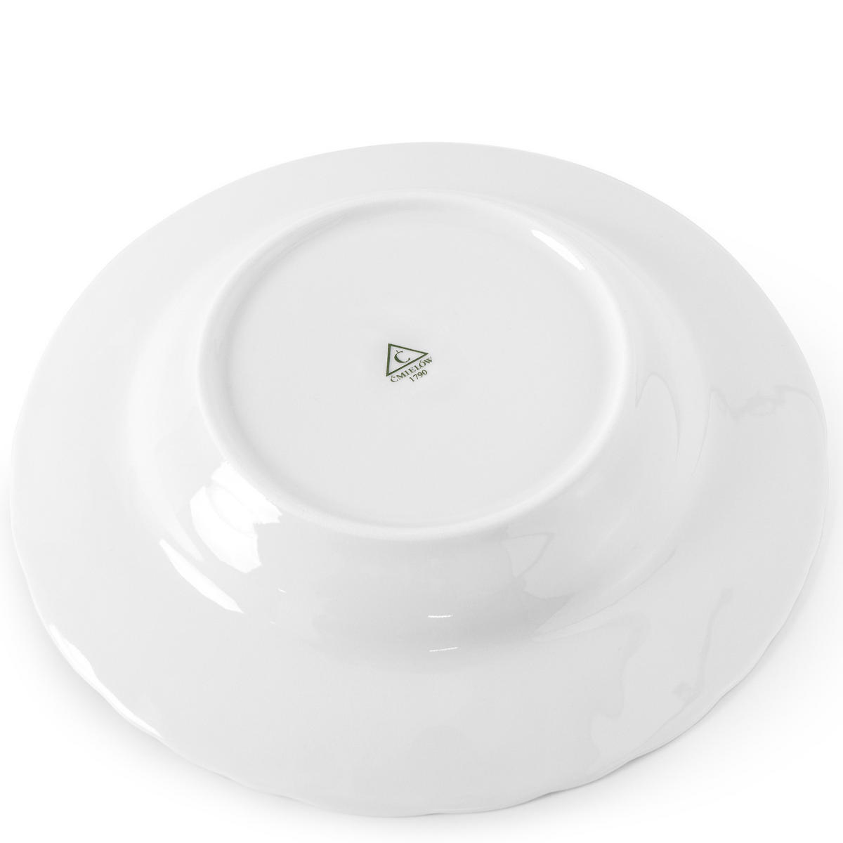 TAFELSERVICE Cmielow Rococo 18-tlg - Weiß, Keramik (25/2/25cm) - KONSIMO®