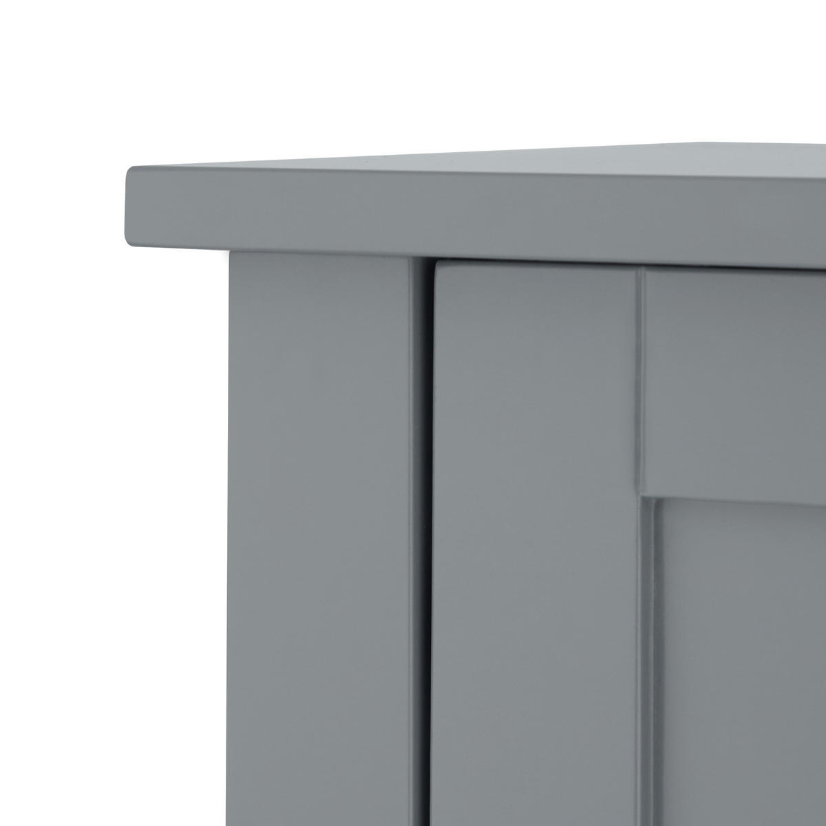 MIDISCHRANK Grau - Grau, Holzwerkstoff (38.1/159.4/159.4cm) - Teamson Home