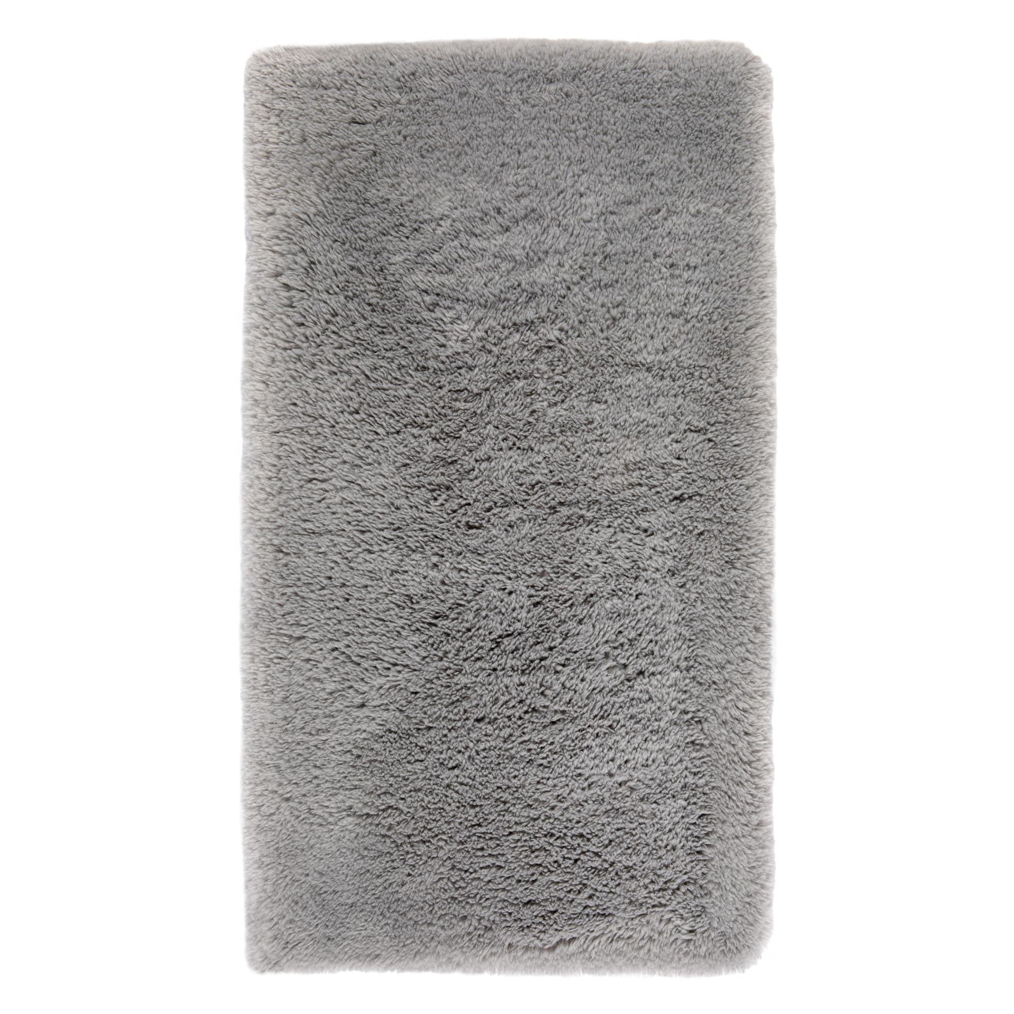 TEPPICH Billy perlweiß 80 x 150 x 5 cm - Hellgrau, Textil (80/150cm) - Vivaraise