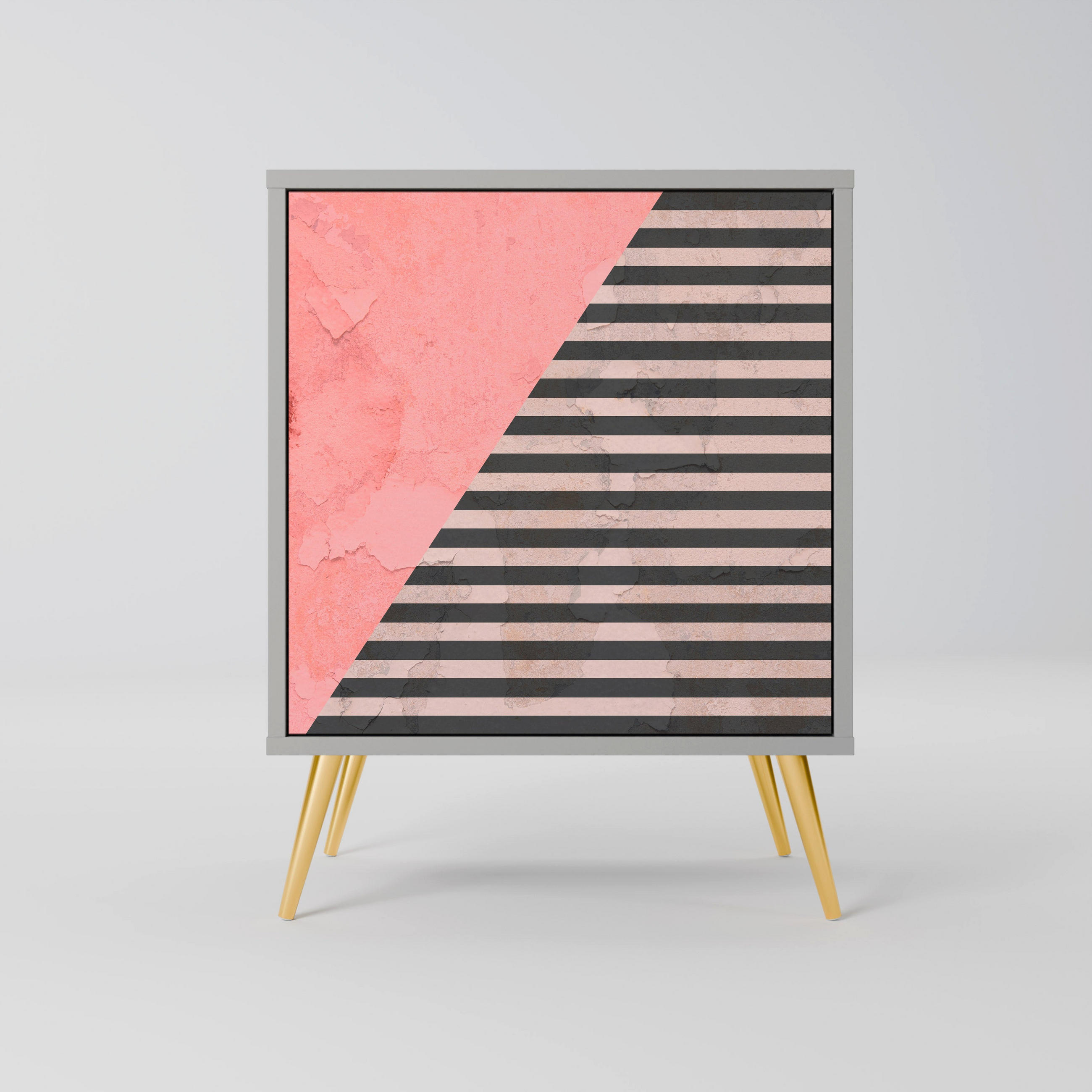 SpaceRebels Sideboard Grau 57.5x75.5x42 cm