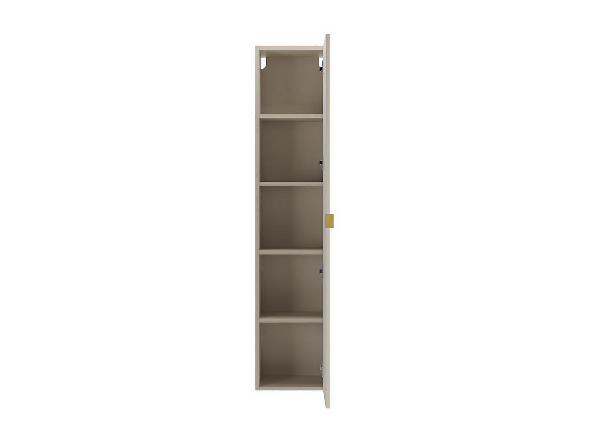 BADSCHRANK - 35 cm x 27 cm - holz - beige Ondil - Beige, Holz (35/140/27cm) - Vente-Unique