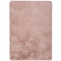 HOCHFLORTEPPICH Hellrosa Alpaca 200/290 cm - Hellrosa, Textil (200/290cm) - Atticgo