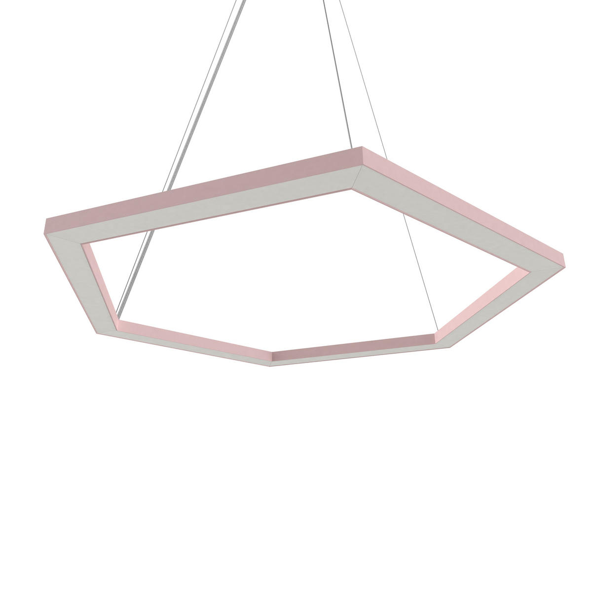 LED-HÄNGELEUCHTE - Pink, Metall (1.6/100/60cm) - Lumicom