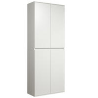 GARDEROBENSCHRANK Nevada Weiß - Weiß, Holzwerkstoff (74/191/34cm) - ebuy24