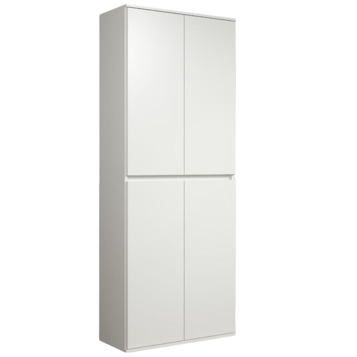 GARDEROBENSCHRANK Nevada Weiß - Weiß, Holzwerkstoff (74/191/34cm) - ebuy24