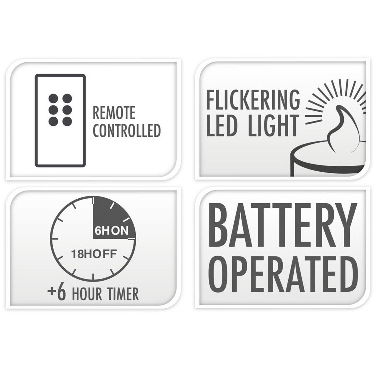 LED-TISCHKERZEN gewachst 25 cm - Beige, Paraffin (2/2/25cm) - Home Styling Collection