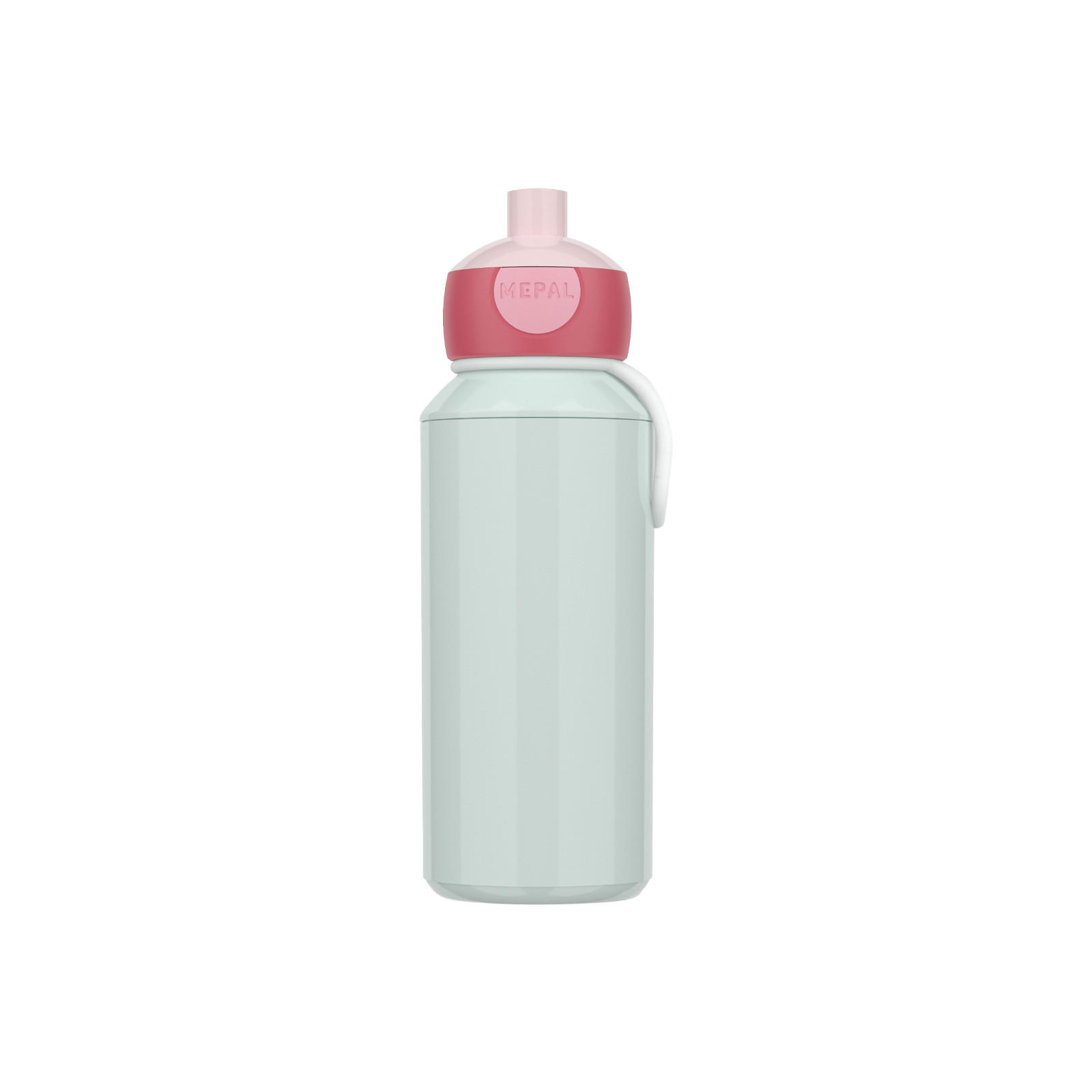 POP-UP TRINKFLASCHE Campus Switch Cool Mint / Cool Pink 400 ml - Pink/Mintgrün, Kunststoff (0.4L) - Mepal