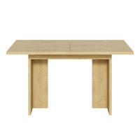 ESSTISCH 80/180/75 cm Eichefarben aus MDF mit 30 mm Tischplatte - Eichefarben, Holzwerkstoff (180/80/75cm) - OKWISH