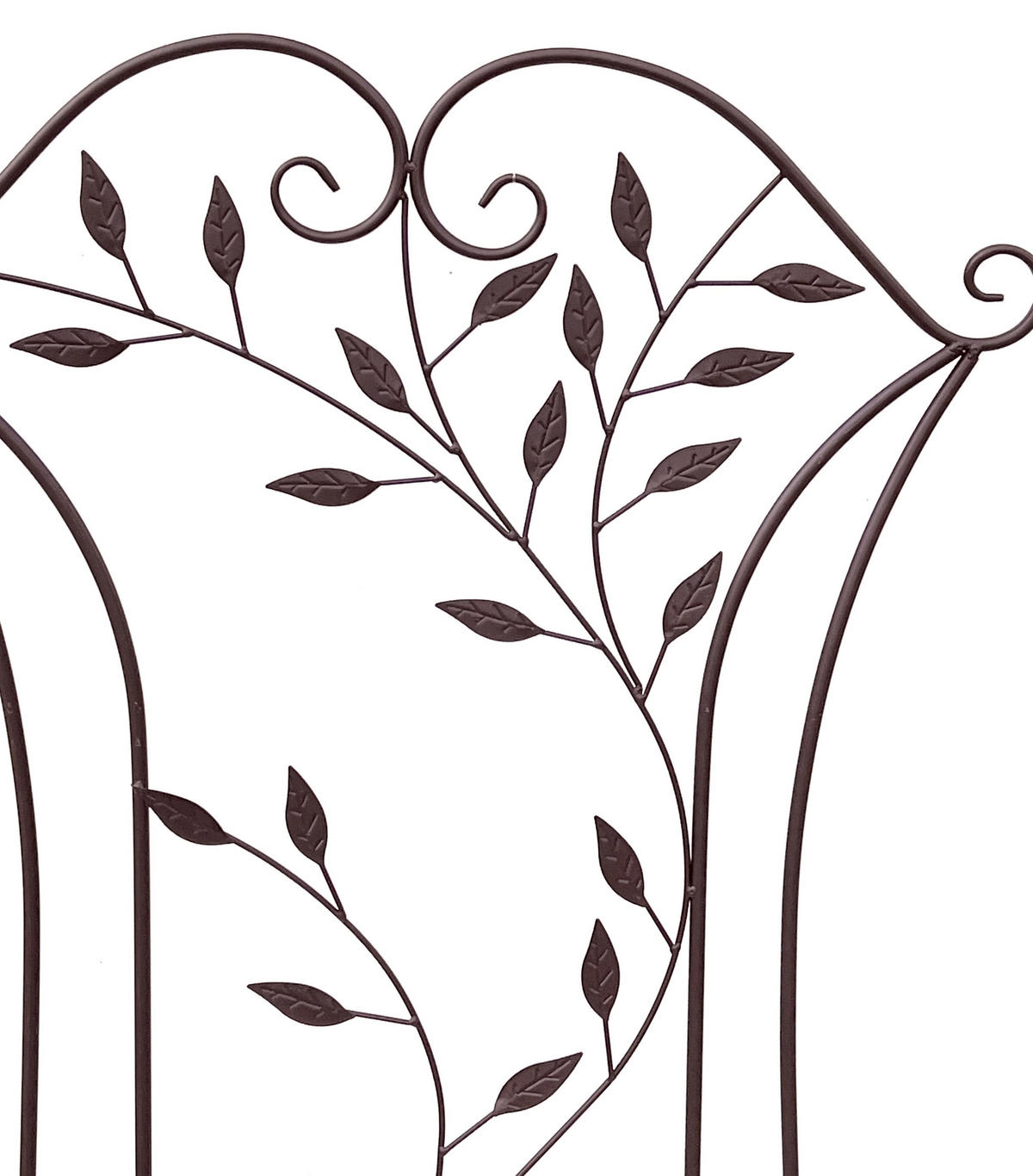 RANKHILFE Garten Metall Braun 135 cm 100974 - Braun, Metall (60/135/1cm) - DanDiBo