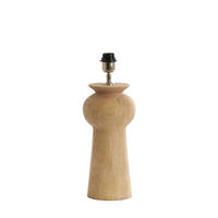 LAMPENFUSS Baglio Braun 17/17/35 cm - Braun, Holz (17/17/35cm) - Light & Living