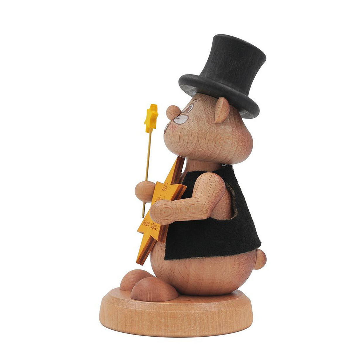 HOLZFIGUR Hamster Sternenschenker 11 cm - Multicolor, Metall (6/11/0.1cm)