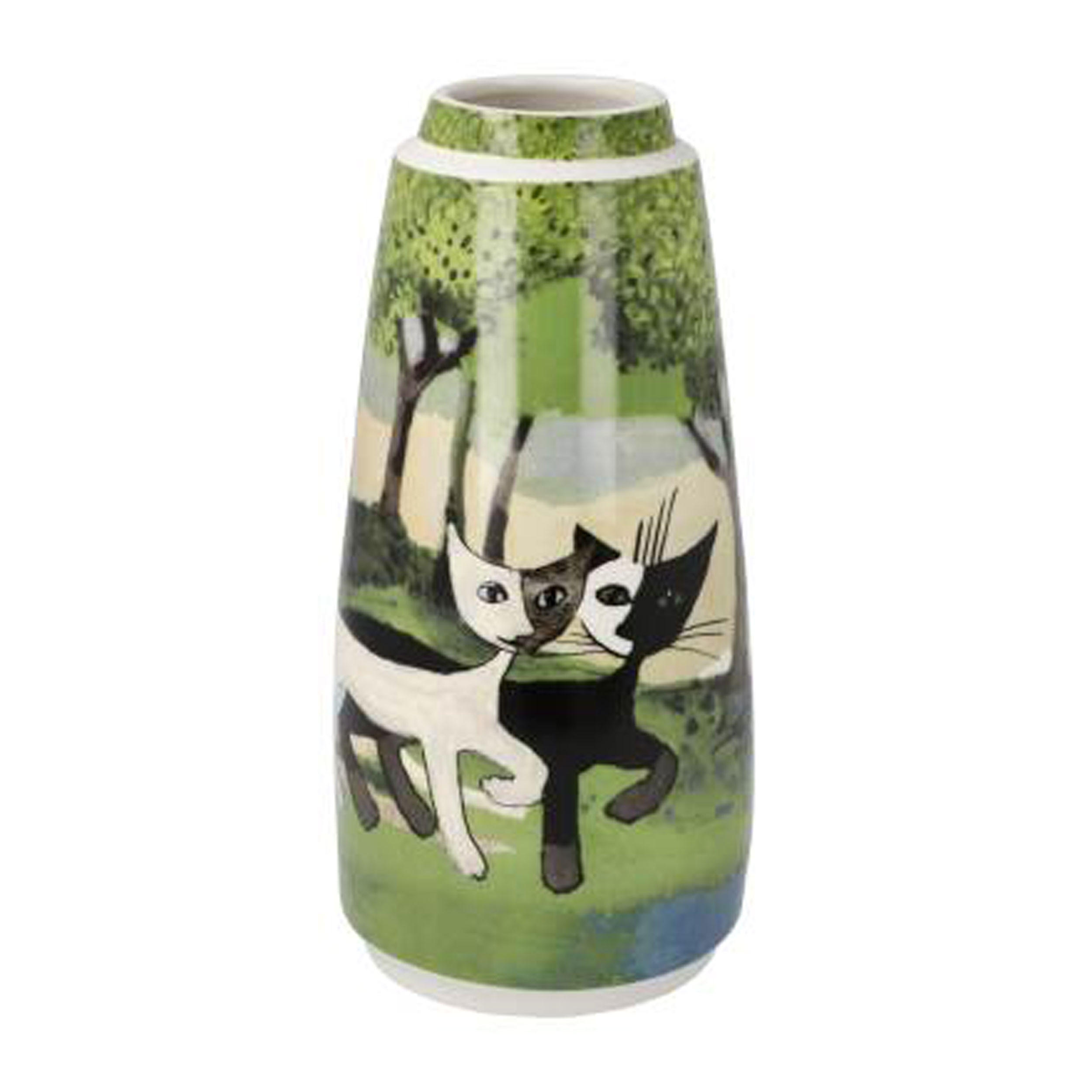 VASE Una passeggiata nel verde, Porzellan - Multicolor, Keramik (18.5cm) - Goebel
