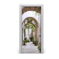 TÜRAUFKLEBER 85x205 cm Dekorativ für Türen - Waldgrün, Kunststoff (85/205/0.01cm) - TULUP