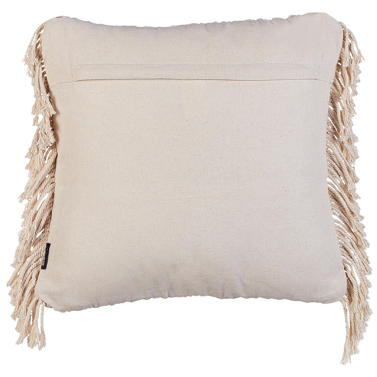 DEKOKISSEN 2er-Set Beige 45/45 cm Besham - Beige, Textil (45/45cm) - Beliani