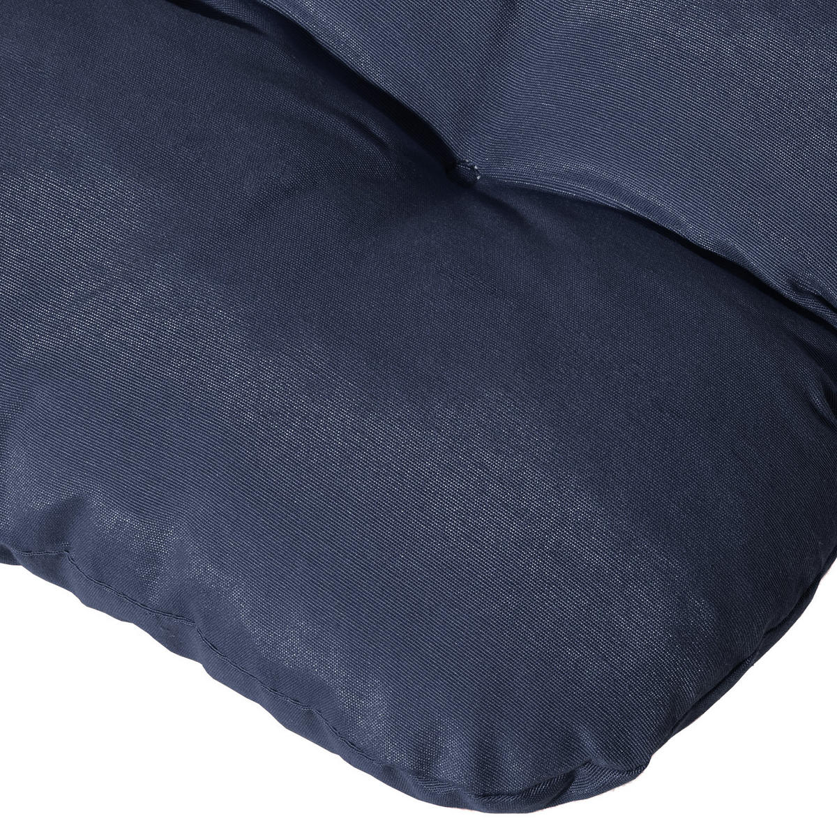 HOCHLEHNERAUFLAGE Flair HL 120/50/8cm Dunkelblau - Dunkelblau, Textil (50/8/120cm) - Beautissu 