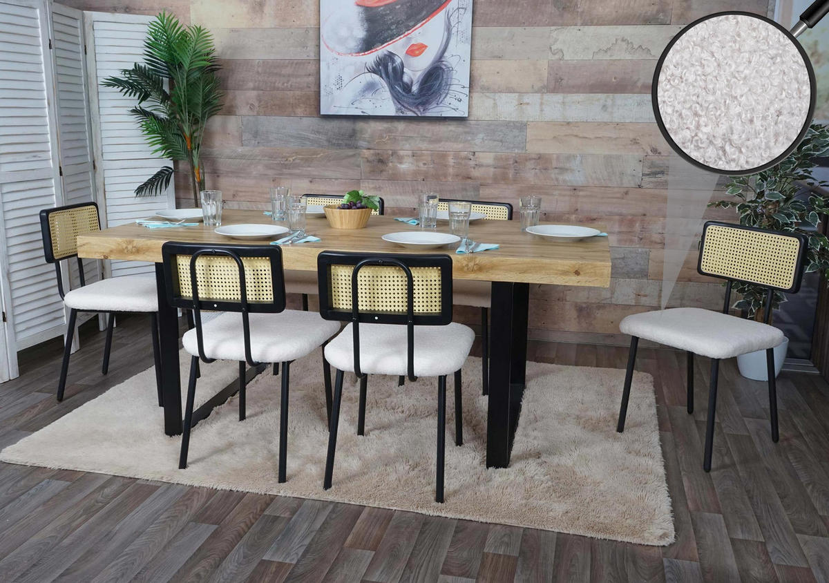 ESSZIMMERSTUHL Weiß - Weiß, Textil (45/80/52cm) - MCW