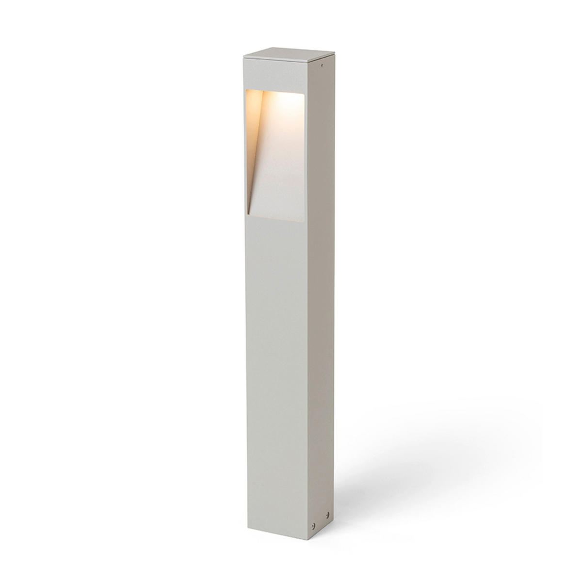 AUSSENLEUCHTE TORIN 60 Lichtgrau 7 W IP65 - Grau, Metall (75/85/60cm) - Rendl