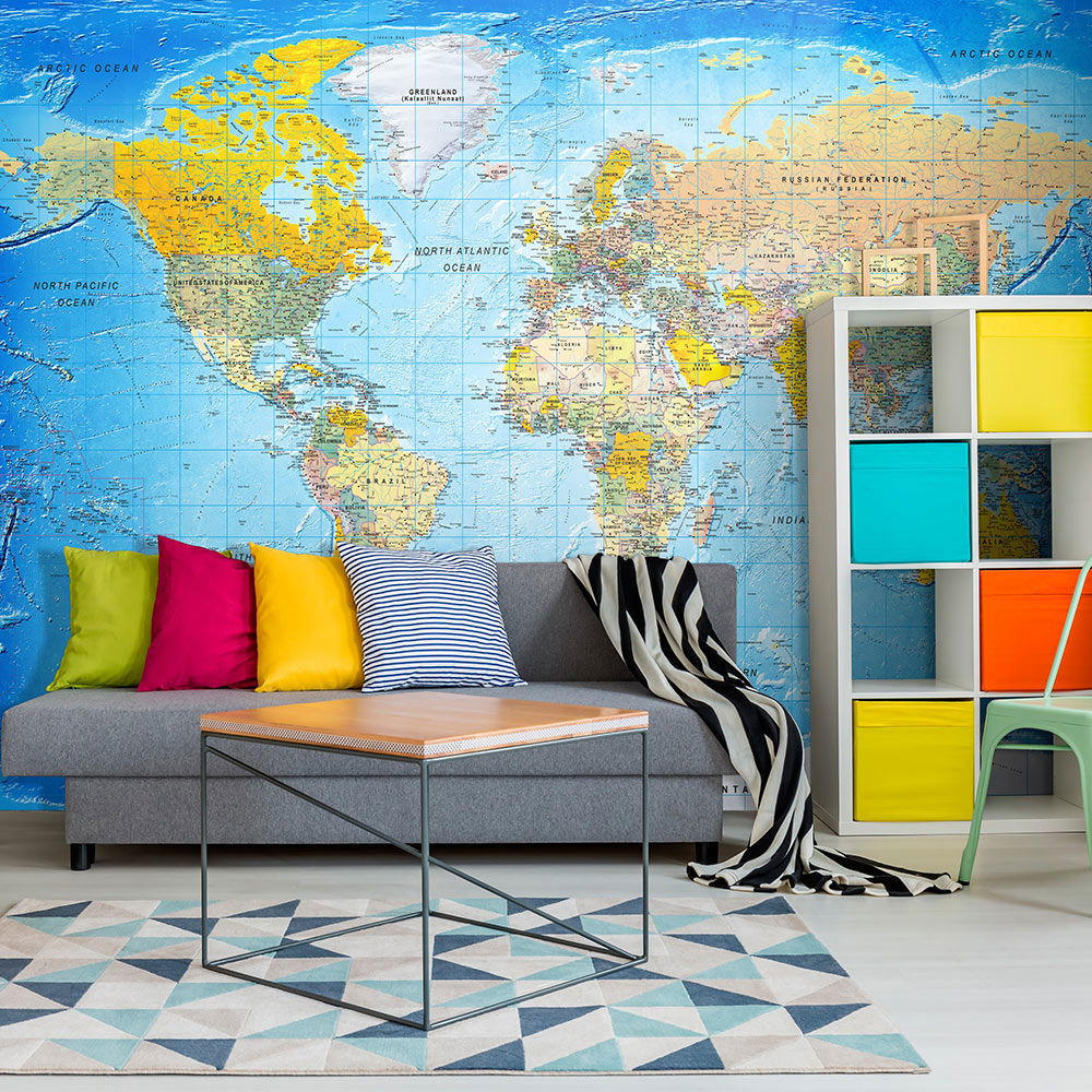 SELBSTKLEBENDE FOTOTAPETE 294/210 cm - Multicolor, Kunststoff/Textil (294/1cm) - KUNSTLOFT