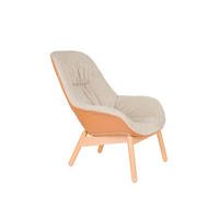 SESSEL Duke - Beige - 92/75/93 cm - Beige, Holz (75/93/92cm)