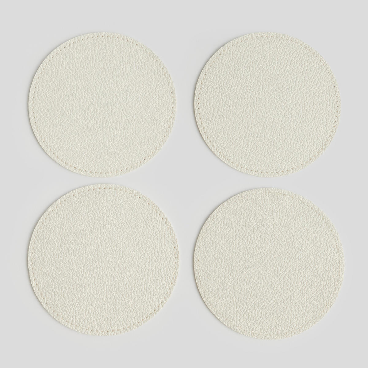 UNTERSETZER-SET Olevia - Ecru, Kunststoff (10/10cm) - home&you