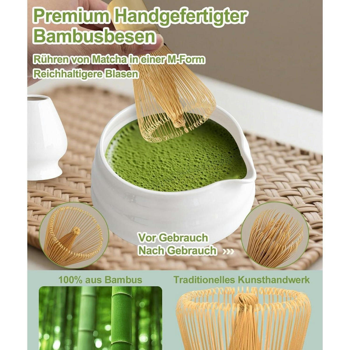 MATCHA Set 7-teilig Weiß - Weiß, Keramik (15/10/15cm)