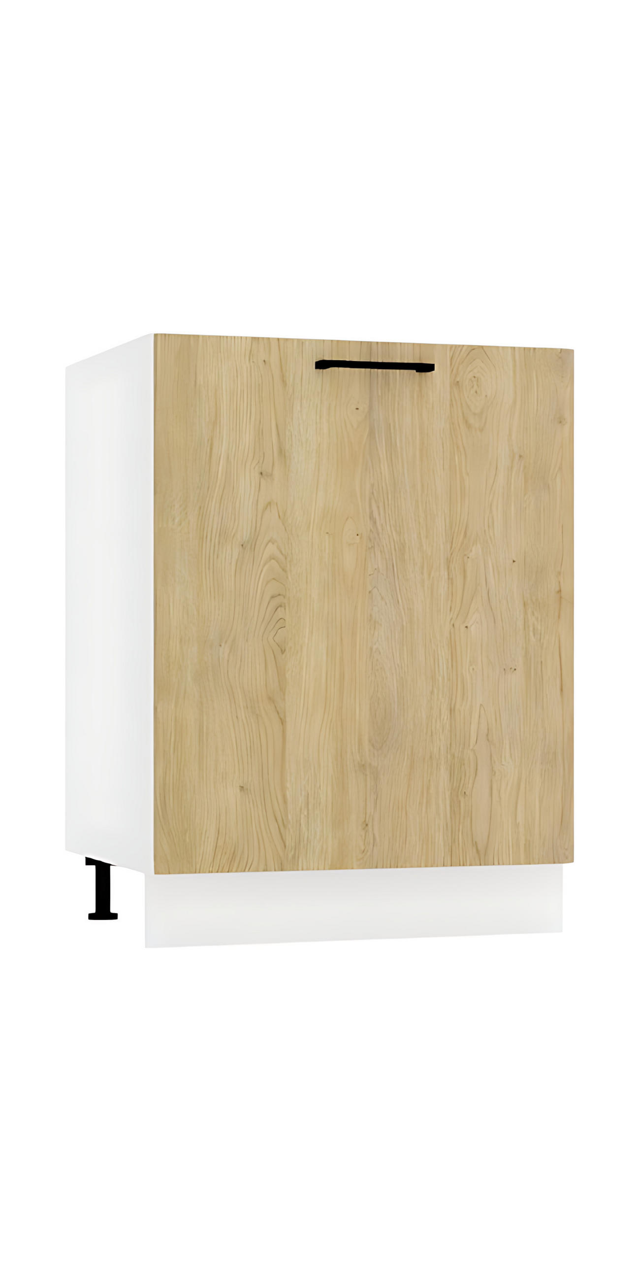 SPÜLENUNTERSCHRANK D60ZL S/1 - Dnoria - mit 1 Schublade - Eiche Artisan, Holz/Metall (60/82/52.4cm) - ROYAL24_MARKT
