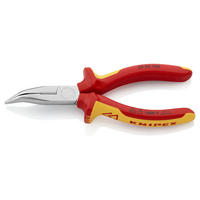 FLACHRUNDZANGE mit Schneide, DIN ISO 5745, VDE-isoliert, 160 mm - Multicolor, Kunststoff (165/51/18cm) - KNIPEX