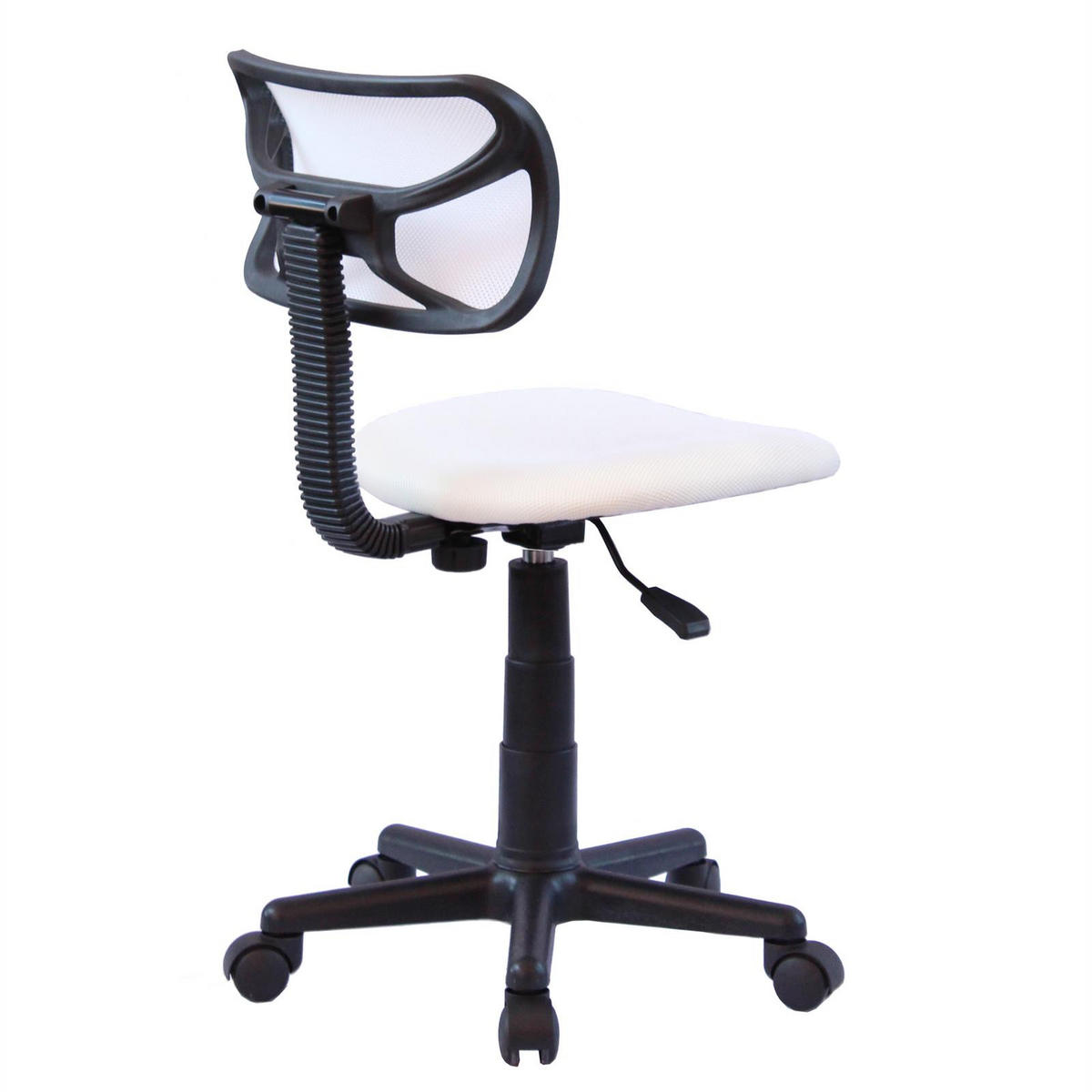 KINDERDREHSTUHL MILAN - Weiß, Kunststoff/Textil (42/85/48cm) - IDIMEX
