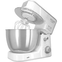 KÜCHENMASCHINE AD4216 Profi Weiß mit 4L Schüssel - Weiß, Kunststoff/Metall (25/35/33cm) - Adler