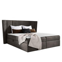 BOXBETT Spark - Dunkelbraun, Holz (140/200cm) - MIRJAN24