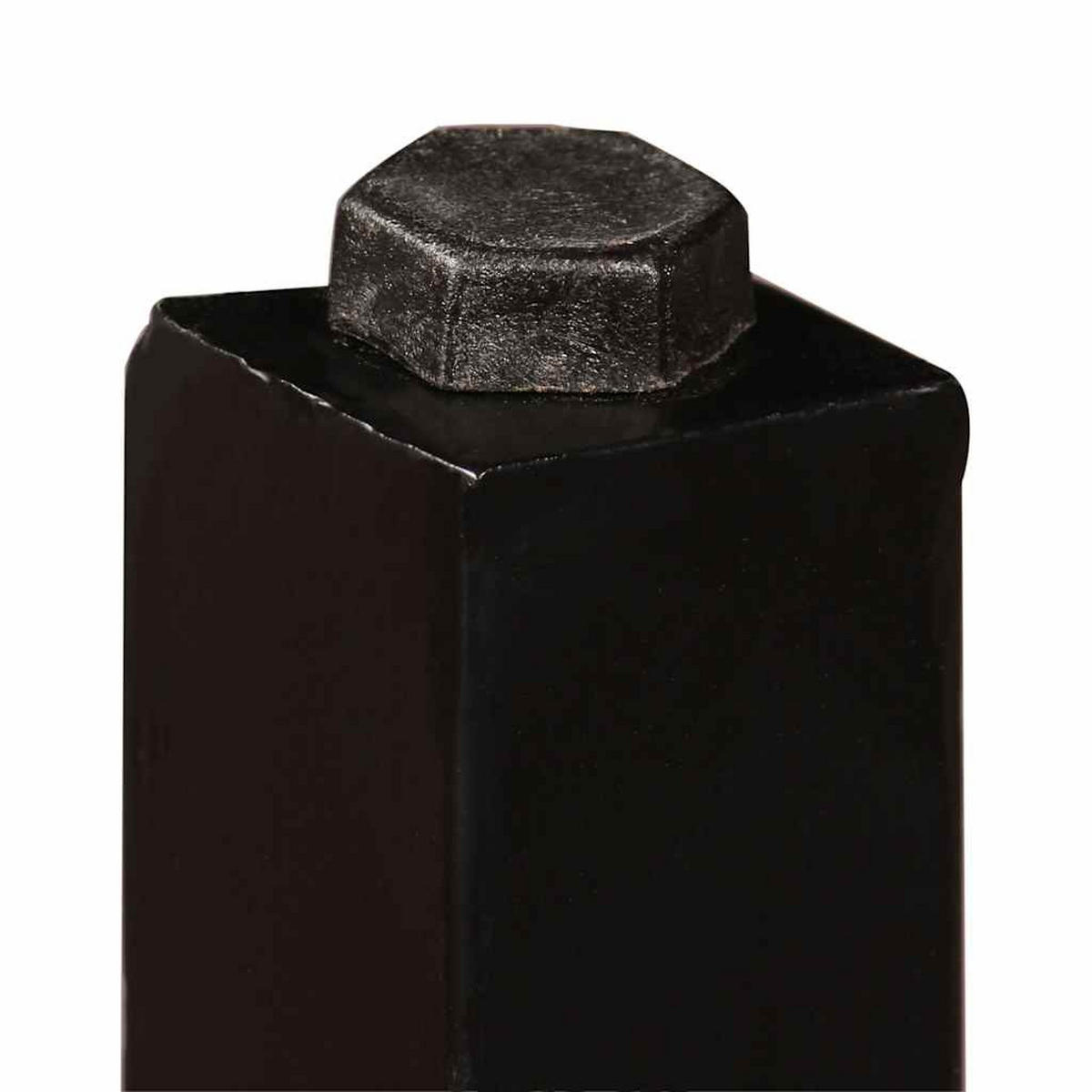 BARTISCH, 120/60/107 cm, aus Massivholz Akazie und Stahl - Braun, Holz (120/60/107cm) - vidaXL