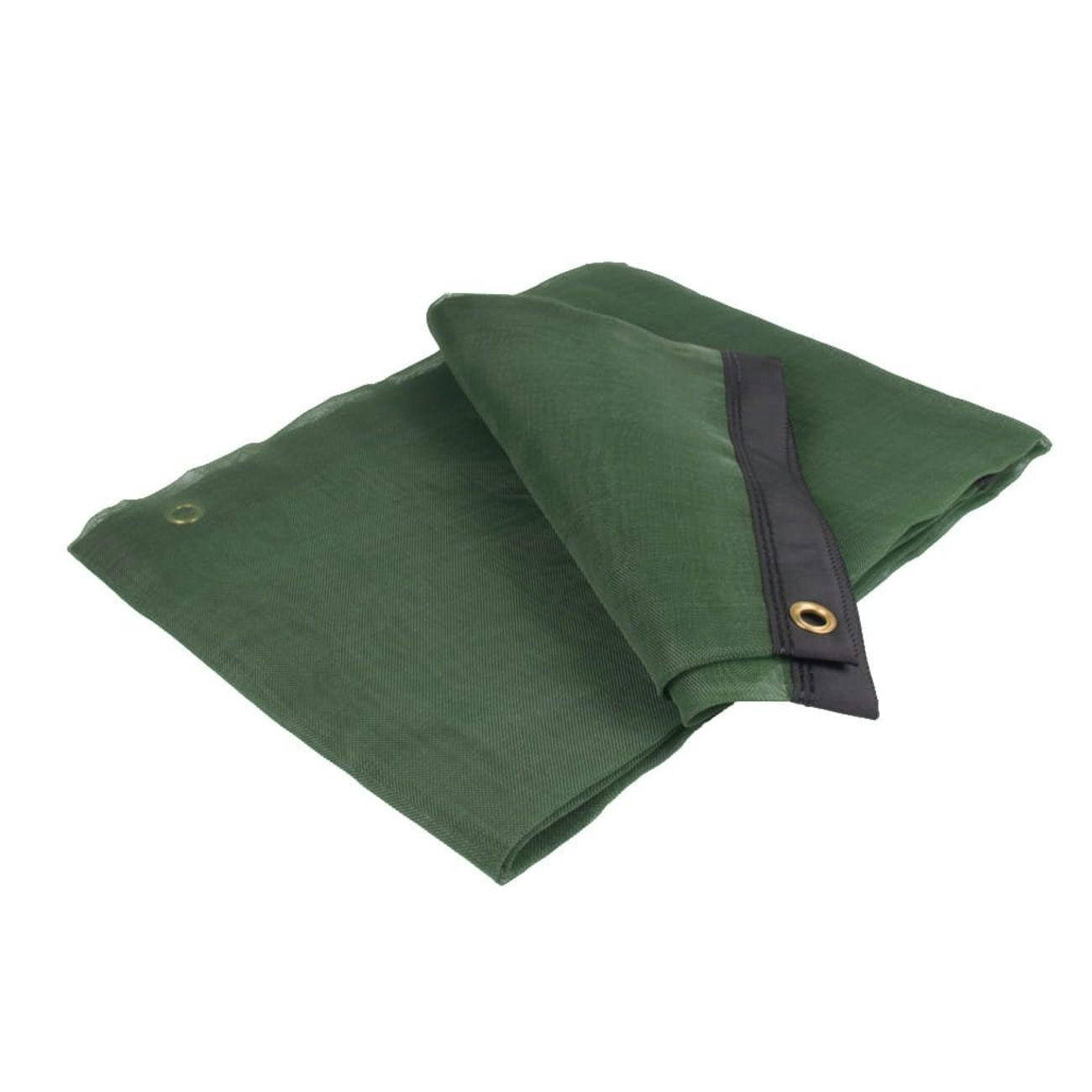 SCHUTZPLANE feinmaschig, reißfest, 3,2 x 6 m - Grün, Textil (600/320/1cm) - BONI-SHOP