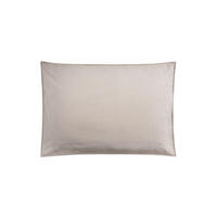KOPFKISSENBEZUG Barcelona 2er set, 50x75 cm, Baumwolle, Beige - Beige, Textil (50/75cm) - SOWL