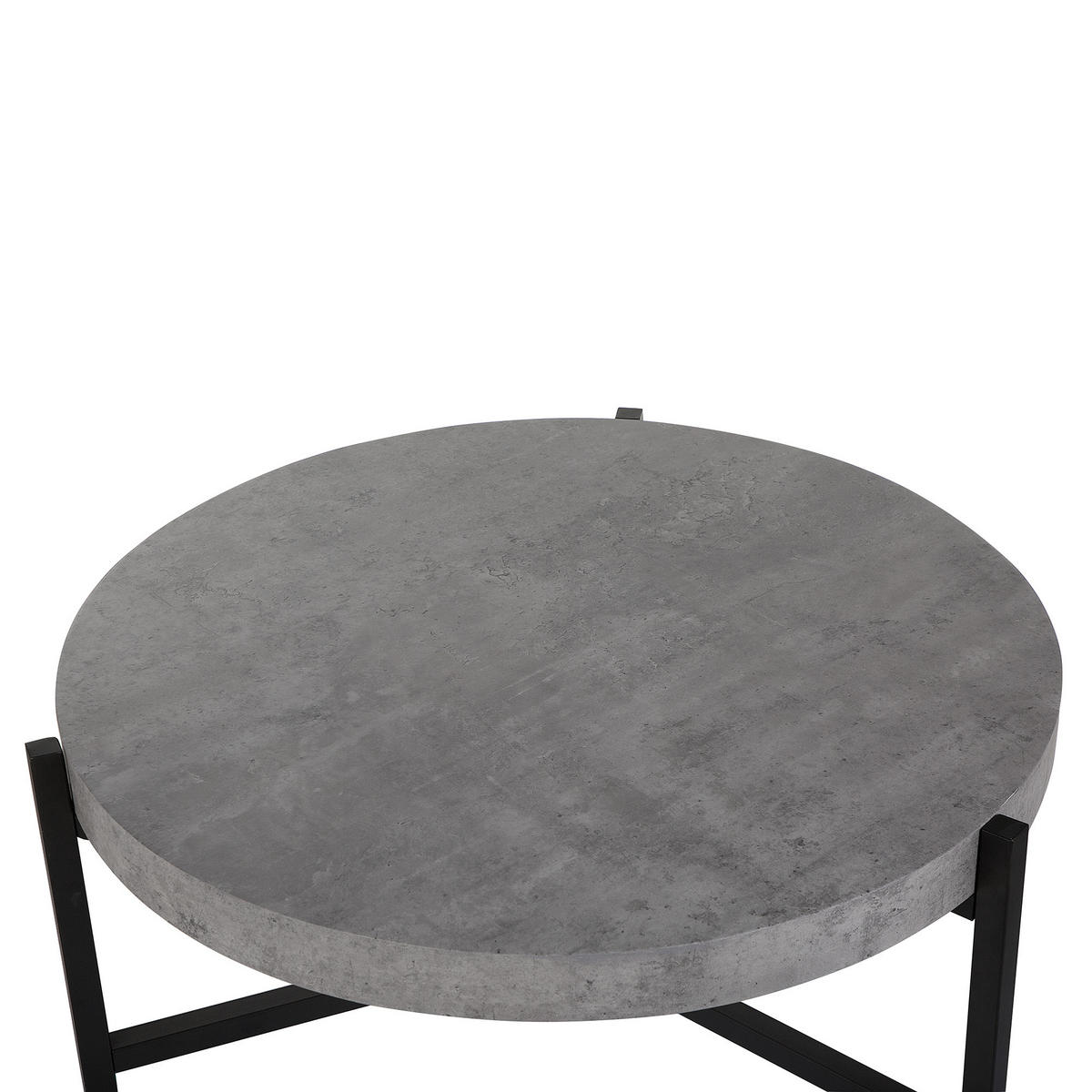 COUCHTISCH grau/Betonoptik 70 cm Bonita - Grau, Holzwerkstoff (70/70/42cm) - Beliani