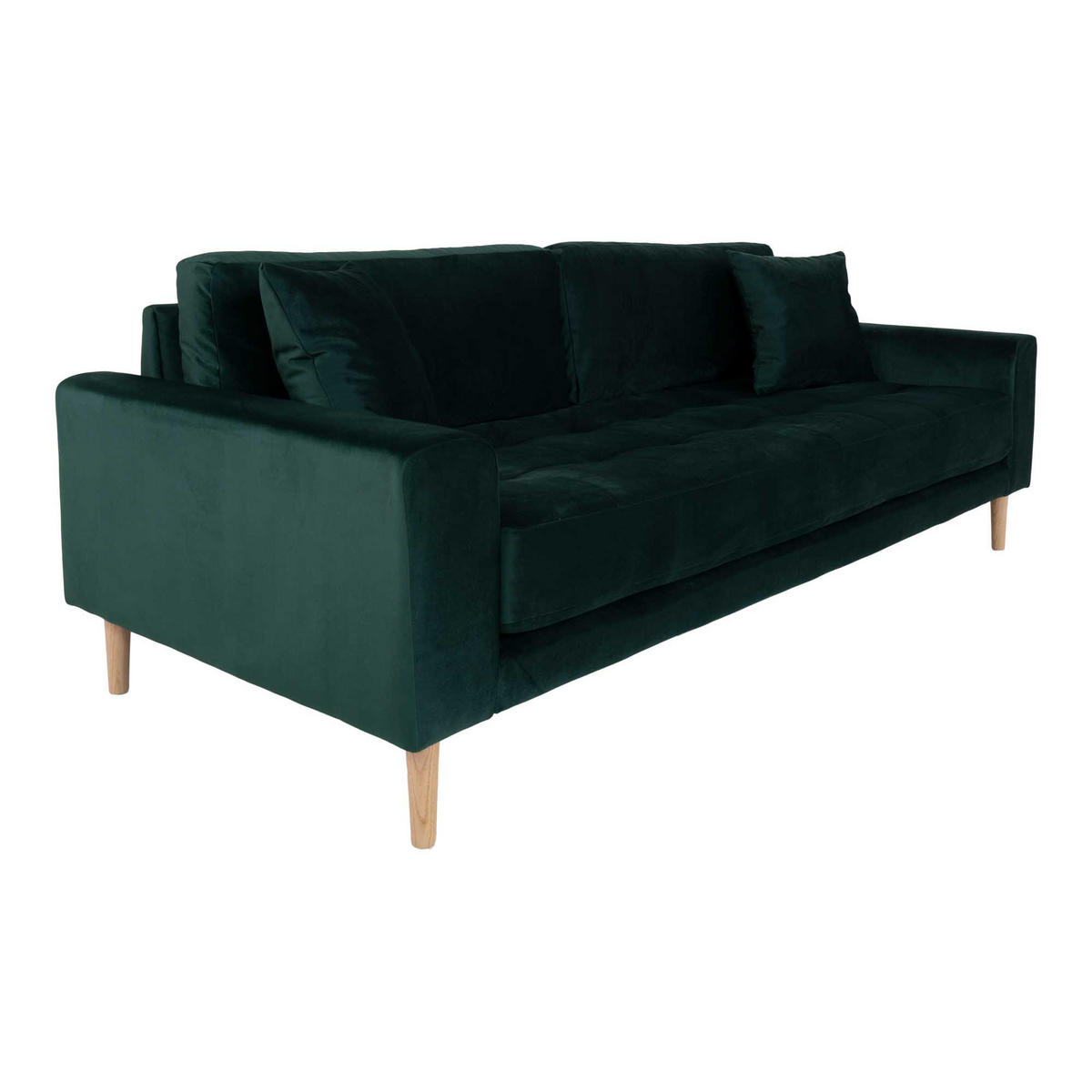 3-SITZER-SOFA grün - Grün, Textil (210/78/93cm) - ebuy24
