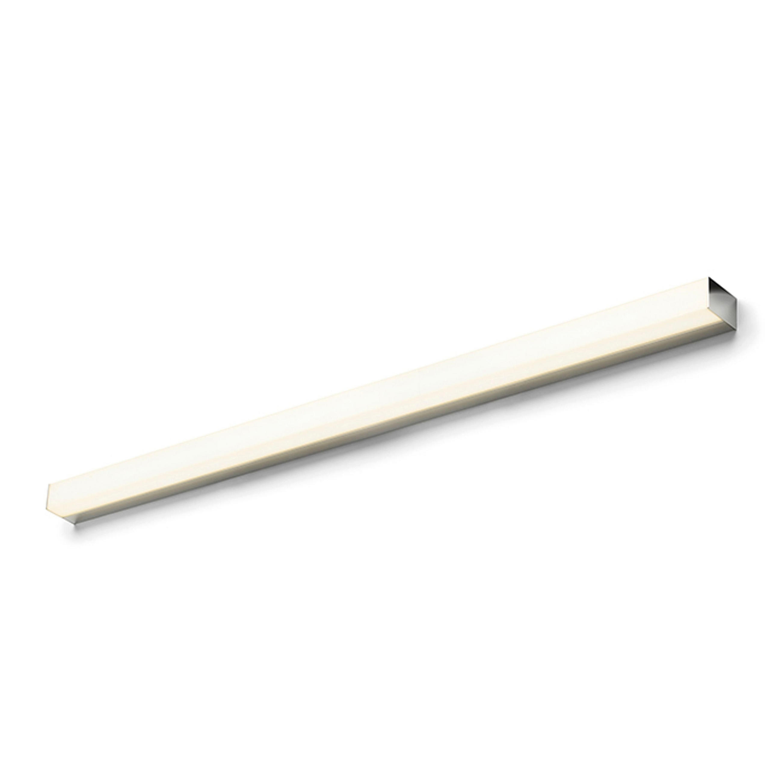 WANDLEUCHTE LEVIA 90 Chrom 18 W IP44 - Chromfarben, Metall (6/4/90cm) - Rendl