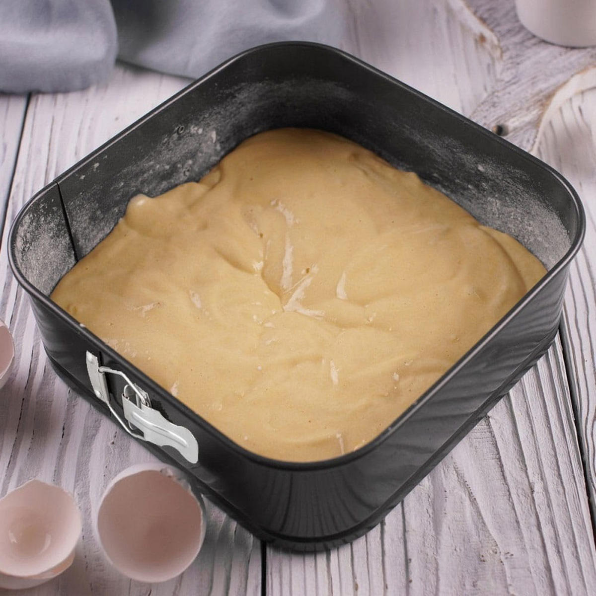 BACKFORM Schwarz 28/28/6.8 cm KH1541 - Schwarz, Metall (28/6.8/28cm) - Kinghoff 