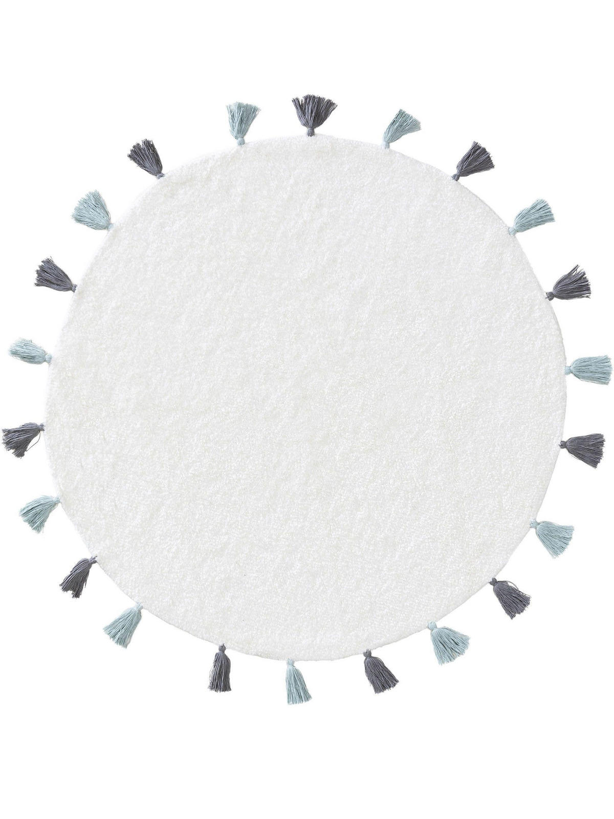 KINDERTEPPICH waschbar Malu Blau ø 120 cm rund - Blau, Textil (120/120cm) - Lytte