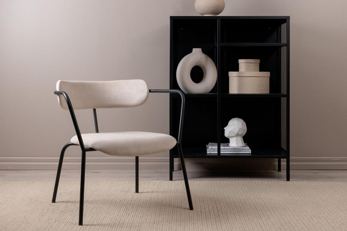 SESSEL beige - Beige, Holzwerkstoff (68/69/66cm) - ebuy24