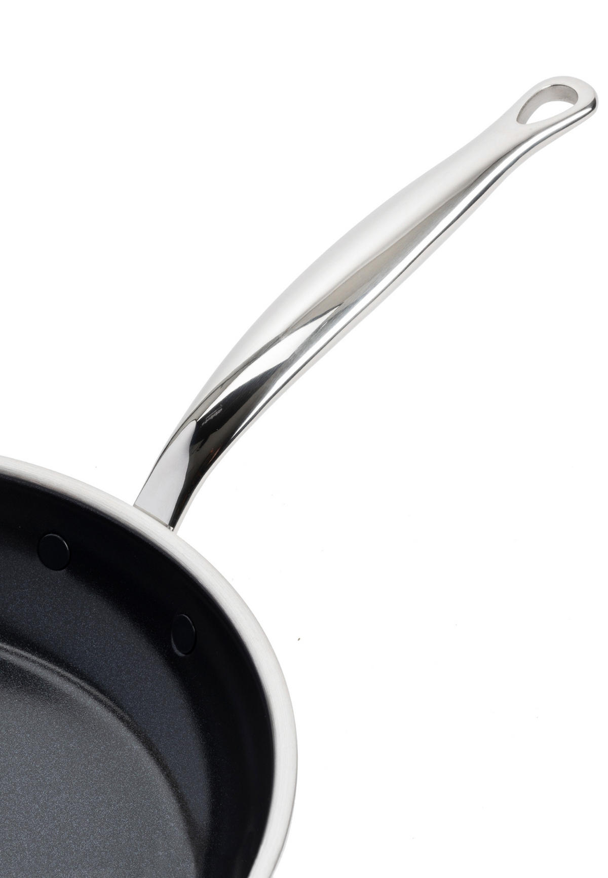 BRATPFANNE Premiere - Silberfarben, Metall (30cm) - GreenPan