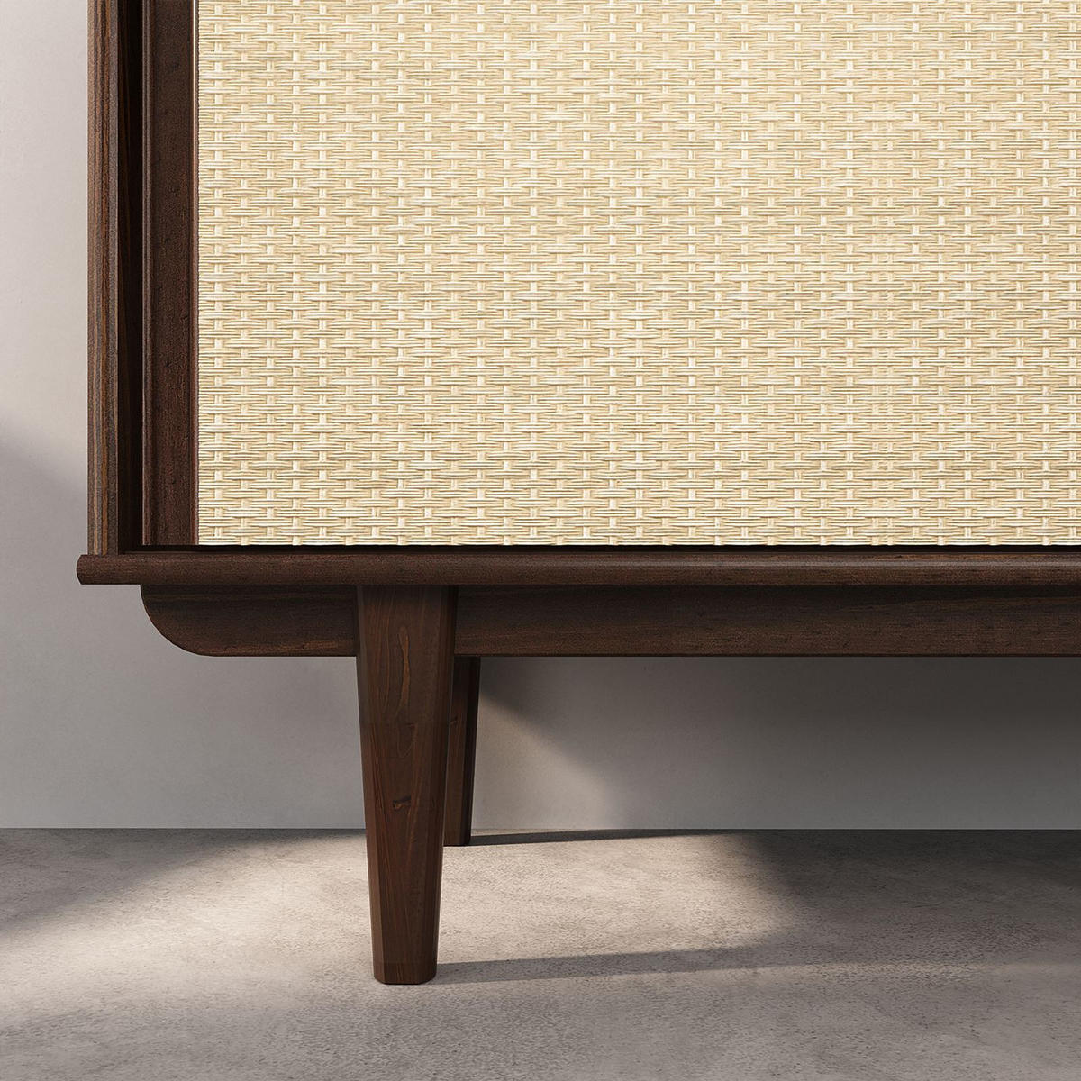 SIDEBOARD SIMONA - Nussbaumfarben, Holz (175/76/41cm) - IDIMEX