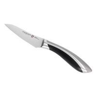 GEMÜSEMESSER Black Stone Schwarz 29/6/3 cm Metall - Schwarz, Metall (29cm) - Mondex