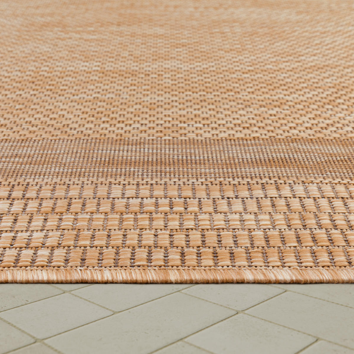 OUTDOORTEPPICH 80/250 cm Roma 272 - Beige, Textil (80/250cm) - Paco Home