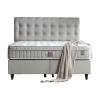 POLSTERBETTSET Chester 140x200 Grau - Grau, Textil/Metall (140/200cm) - Villa Möbel