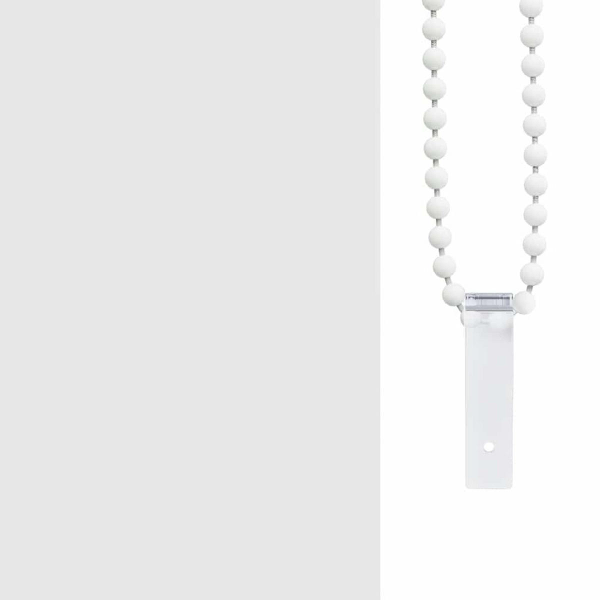 DUSCHROLLO 120/240 Cm Weiß - Weiß, Textil (120/240cm) - vidaXL