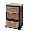 KOMMODE Schwarz, Braun - Schwarz/Braun, Holz (40/63/28cm) - MCW