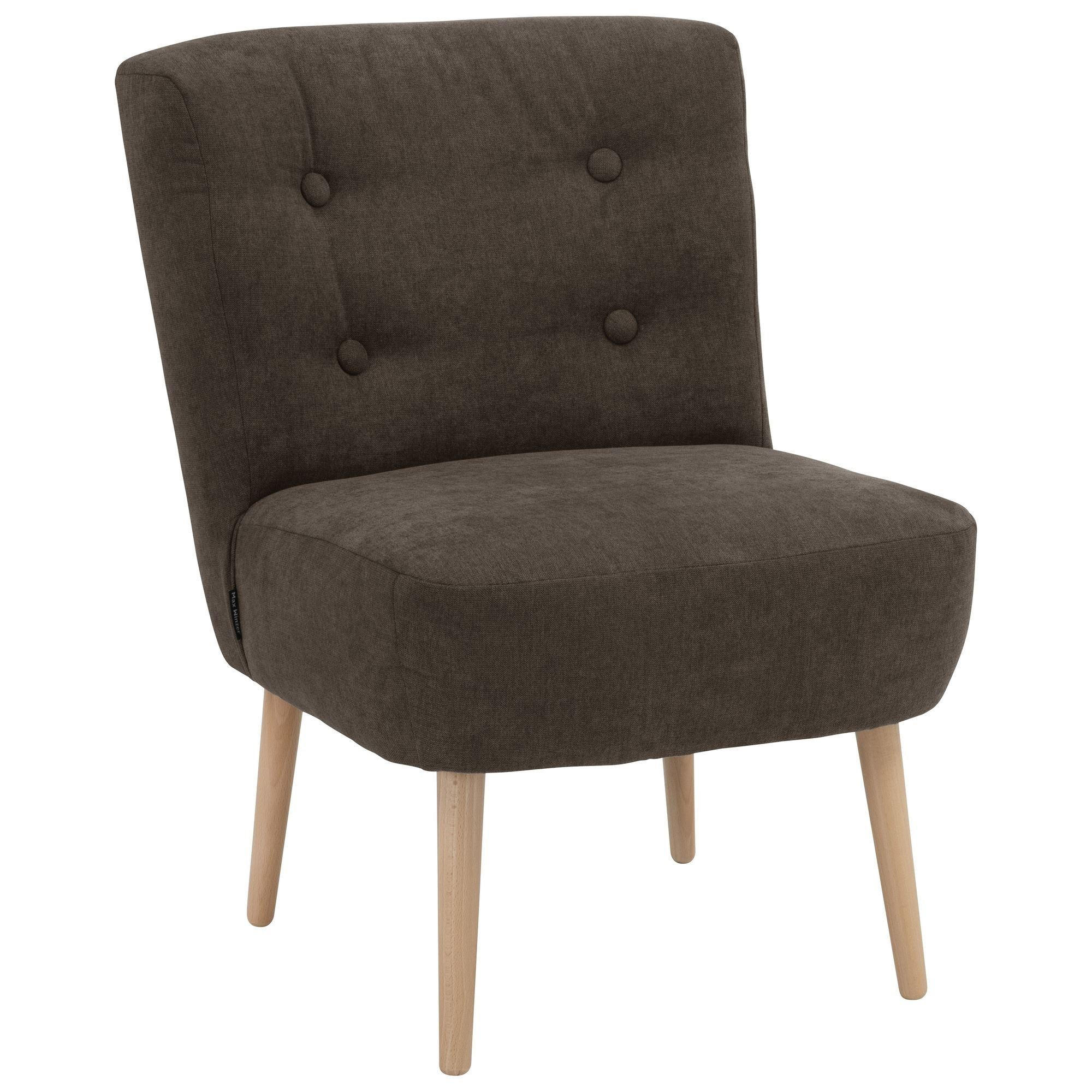 58aufmkessel Sessel Braun 68x78x58 cm