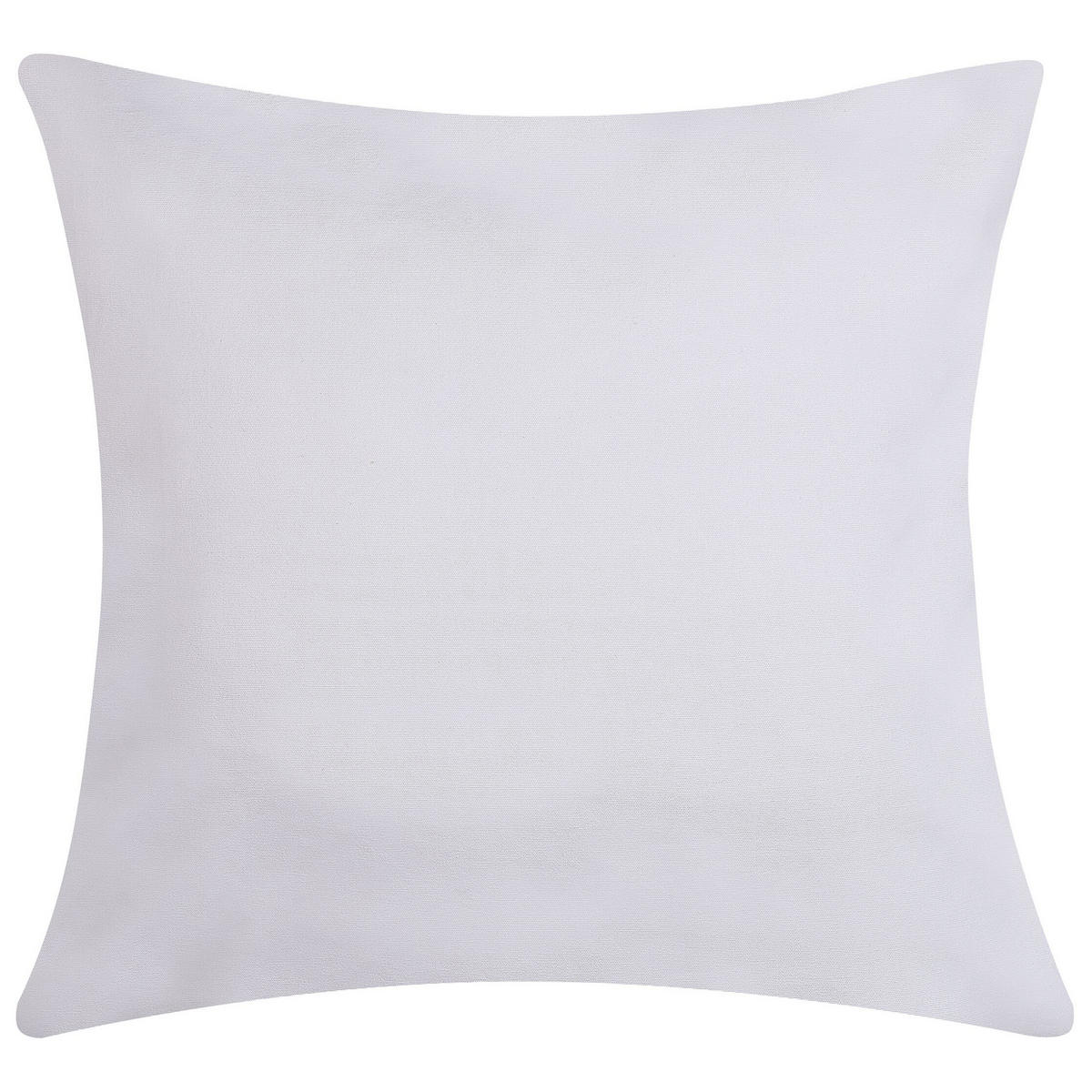 DEKOKISSEN 2er-Set Schwarz-Weiß 45/45 cm Abelia - Schwarz, Naturmaterialen/Textil (45/45cm) - Beliani