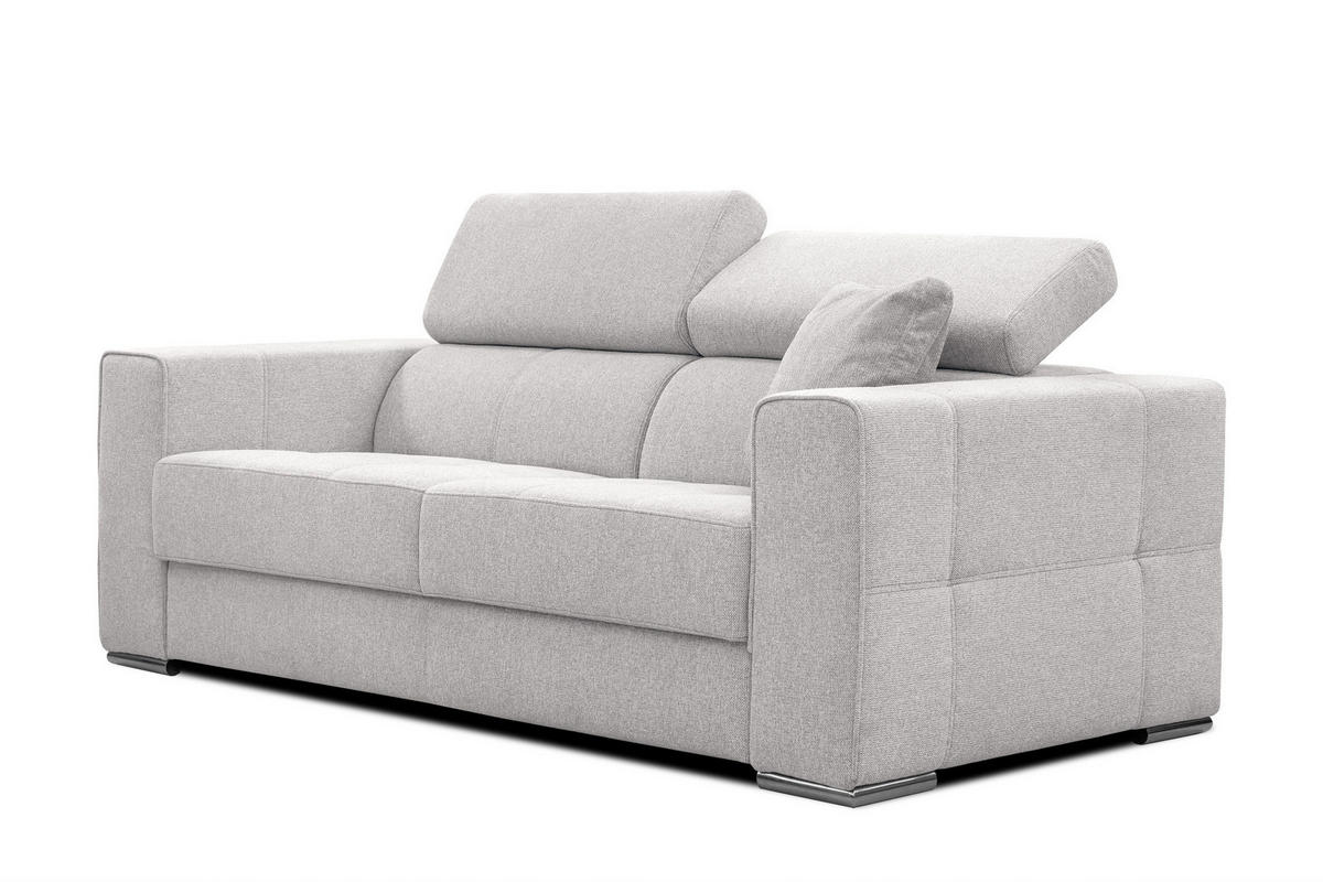 SOFA QUARTZ 3-Sitzer, creme - Creme, Holzwerkstoff/Textil (202/80/102cm) - Courtois Laville
