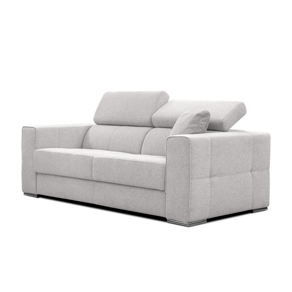 Thumbnail - Courtois Laville Sofa, Creme, Textil, 202x80x102 cm, Wohnzimmer, Sofas & Couches, Sofas, 3-Sitzer Sofas